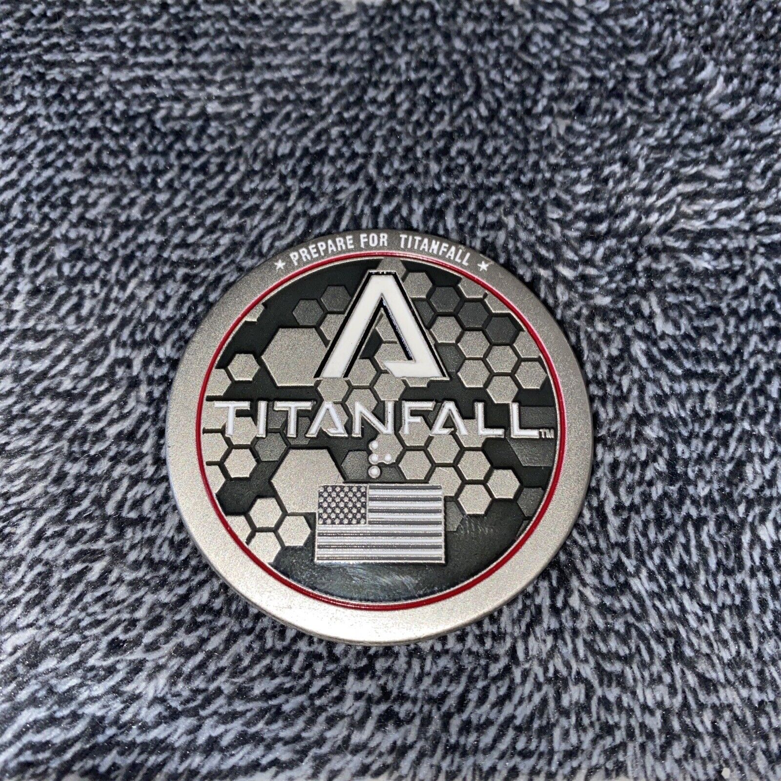 Respawn TITANFALL Challenge Coin Medal Rare Promo Military XBOX One PlayStation 
