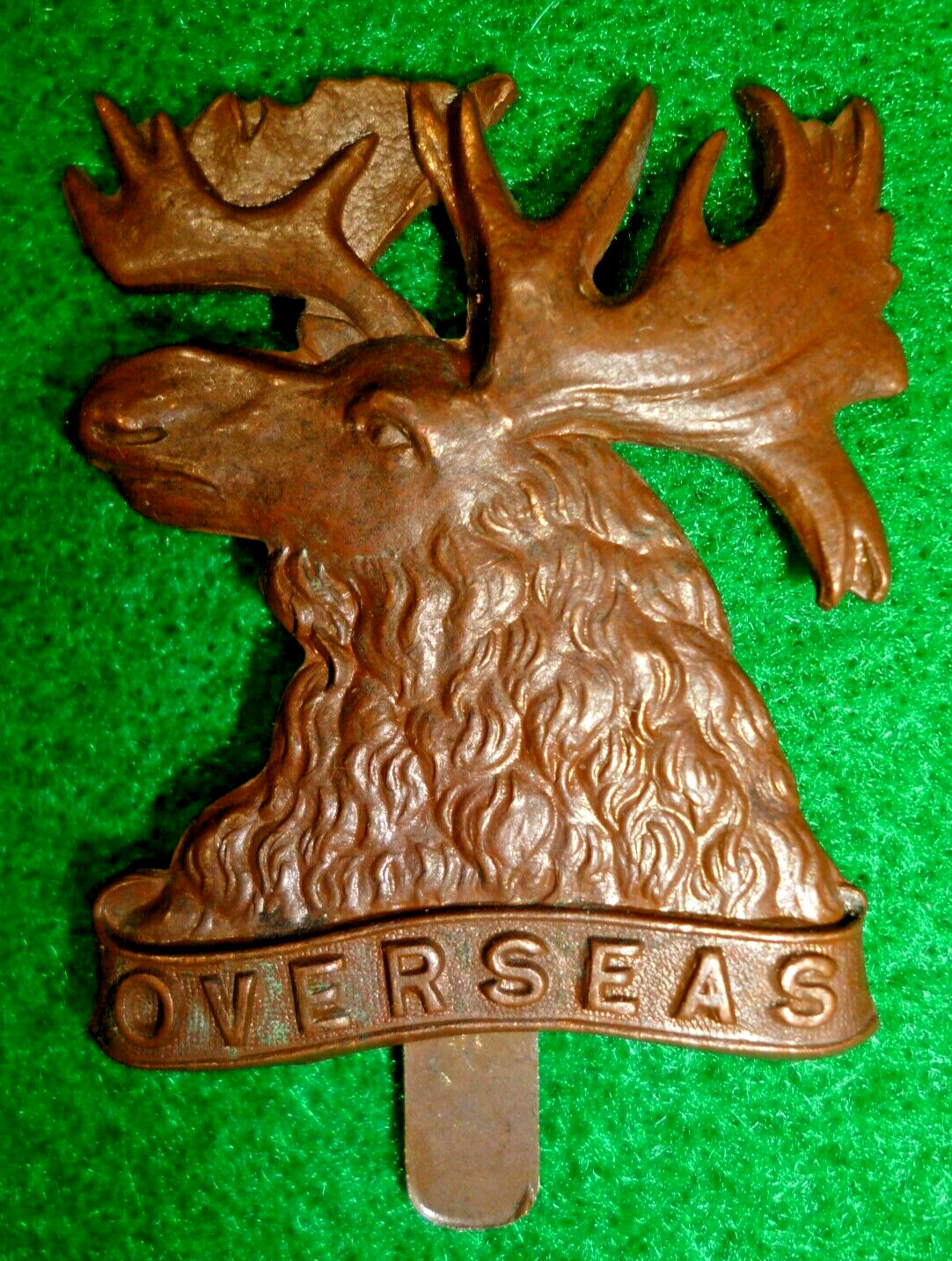 C18, 12th Ontario Mounted Rifles Cap Badge, Canadian