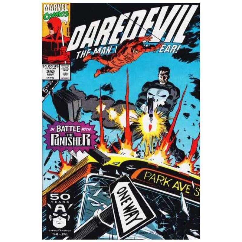 Daredevil #292  - 1964 series Marvel comics VF+ Full description below [d