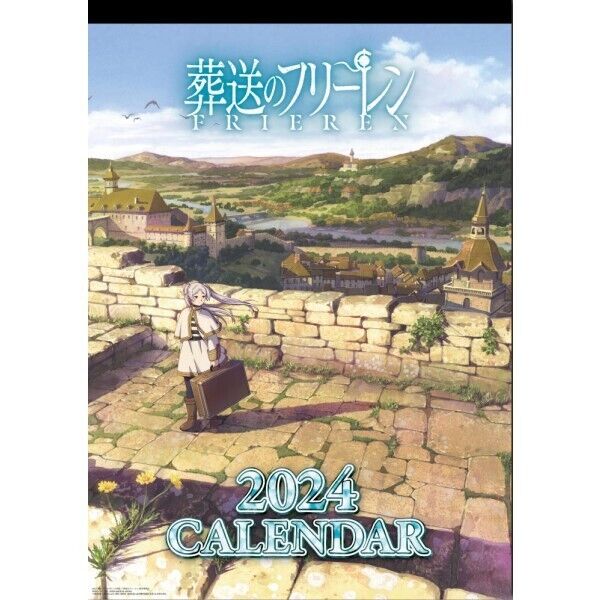 Frieren Beyond Journey's End 2024 Wall Calendar ENSKY A2 Japanese TV Anime New
