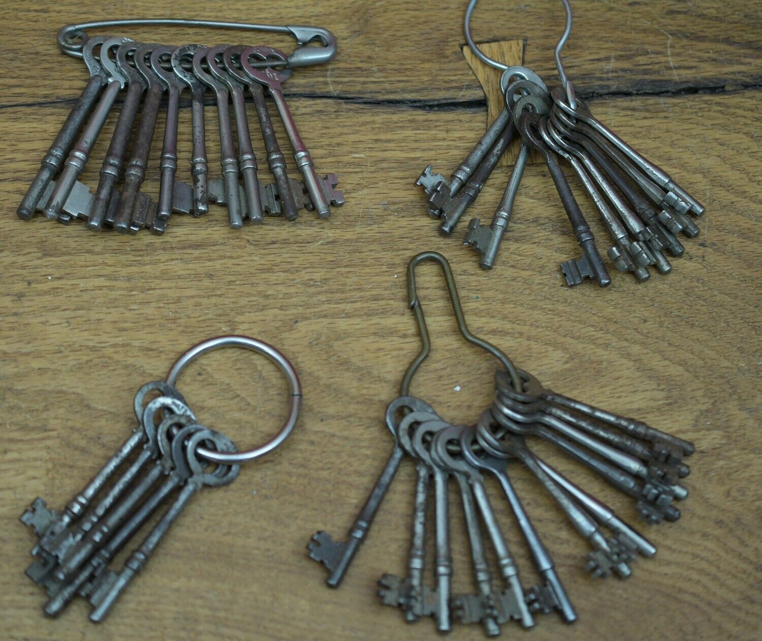 Lot of 41 Numbered CORBIN Skeleton Keys