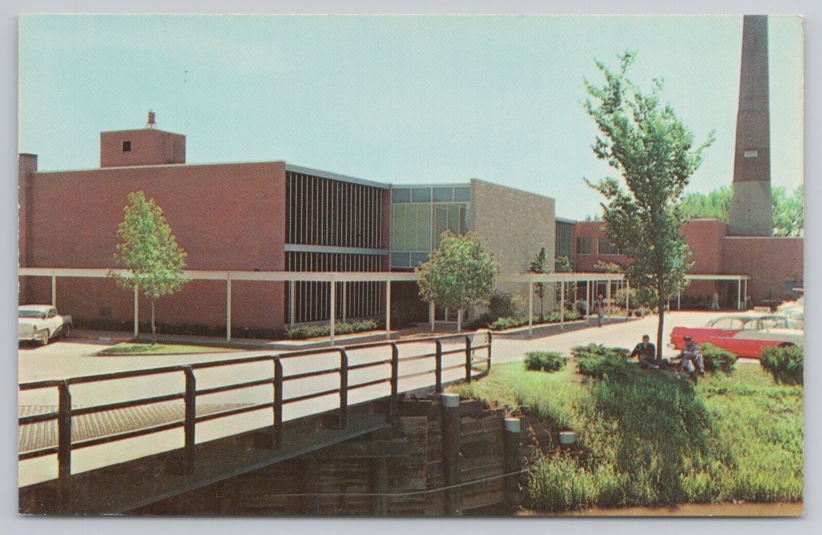 Amana Refrigeration Plant Amana Iowa 1960s Modern Industrial Facility Postcard