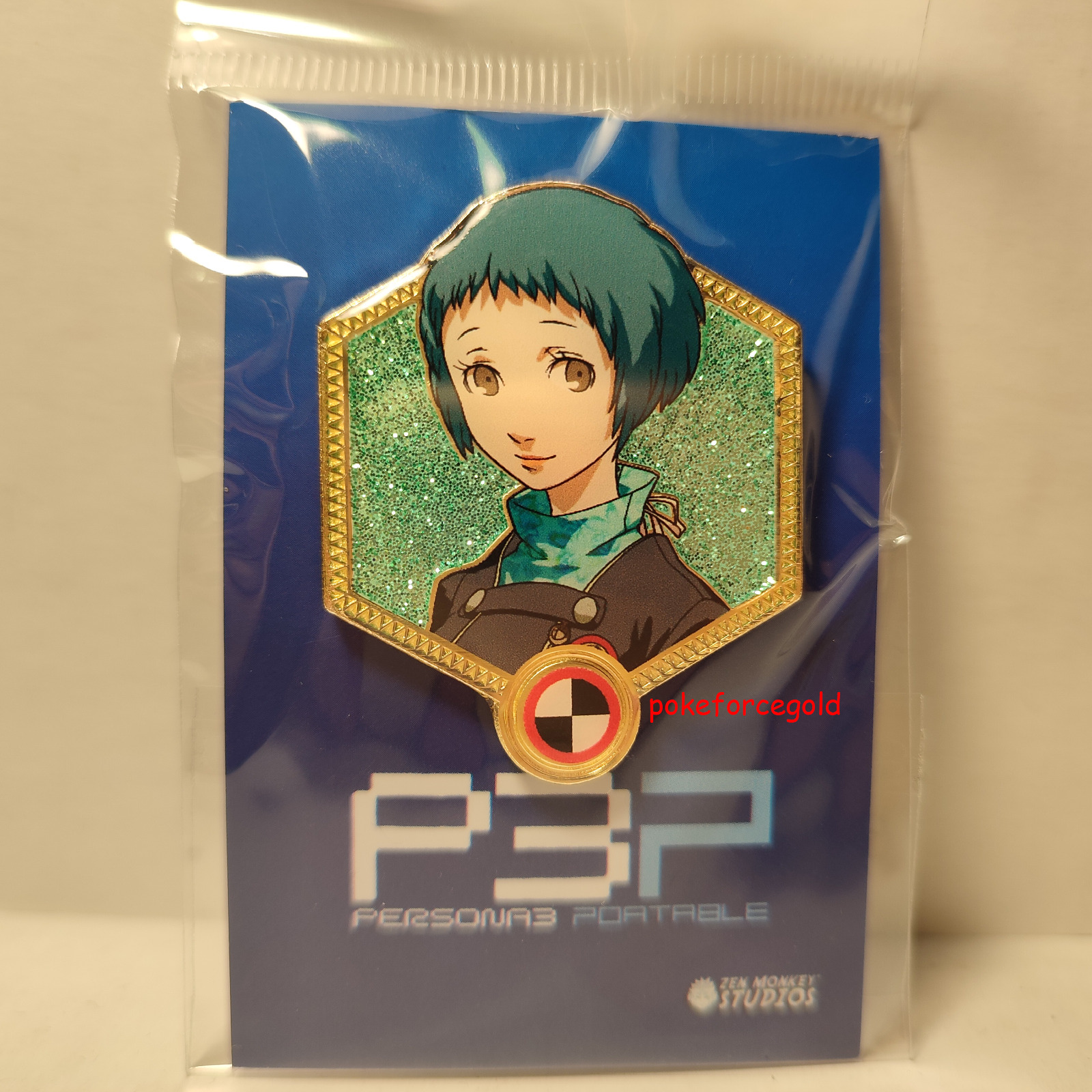 Persona 3 Portable Fuuka Yamagishi Enamel Pin Official Atlus Collectible