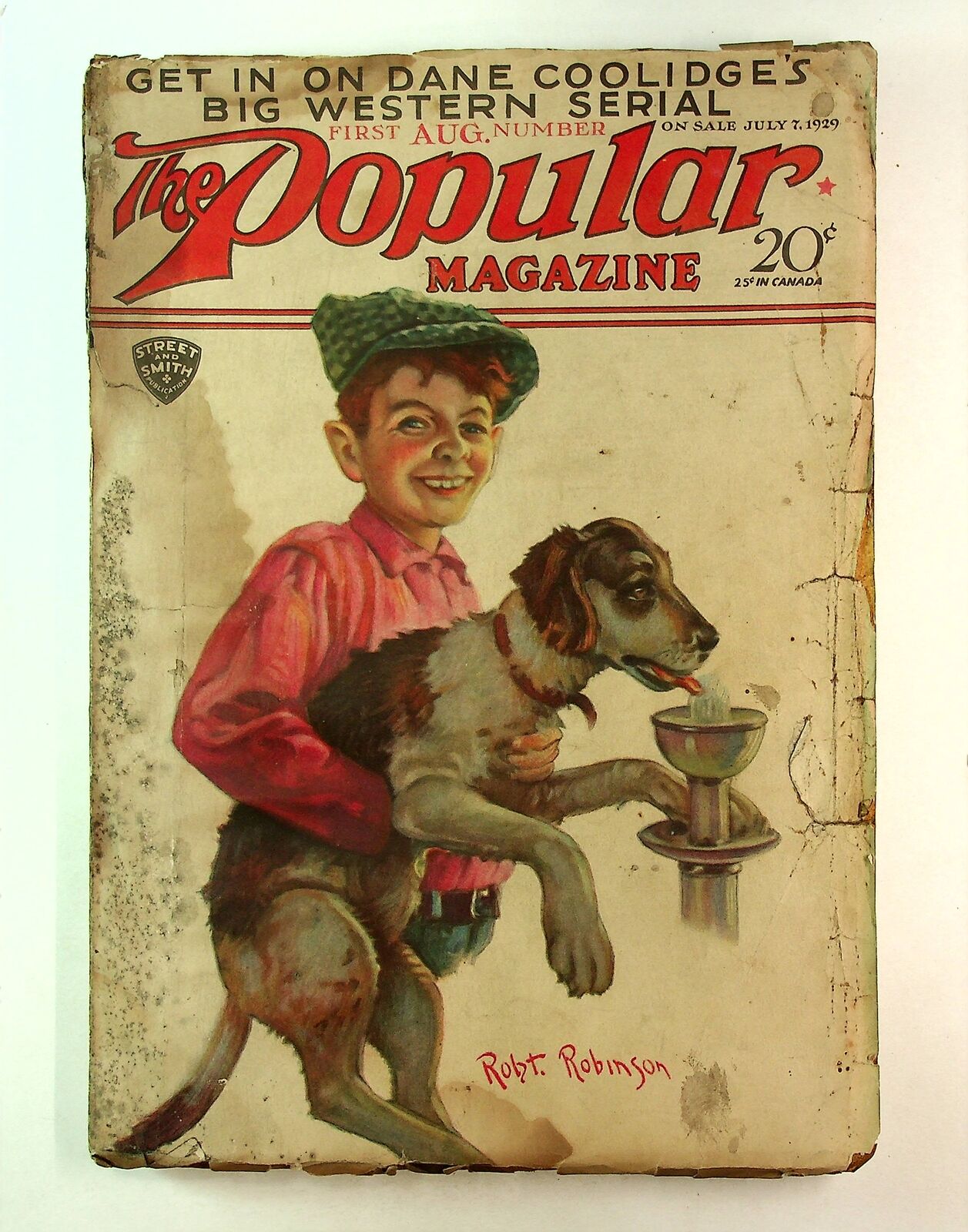 Popular Magazine Pulp Aug 1 1929 Vol. 96 #4 FR/GD 1.5