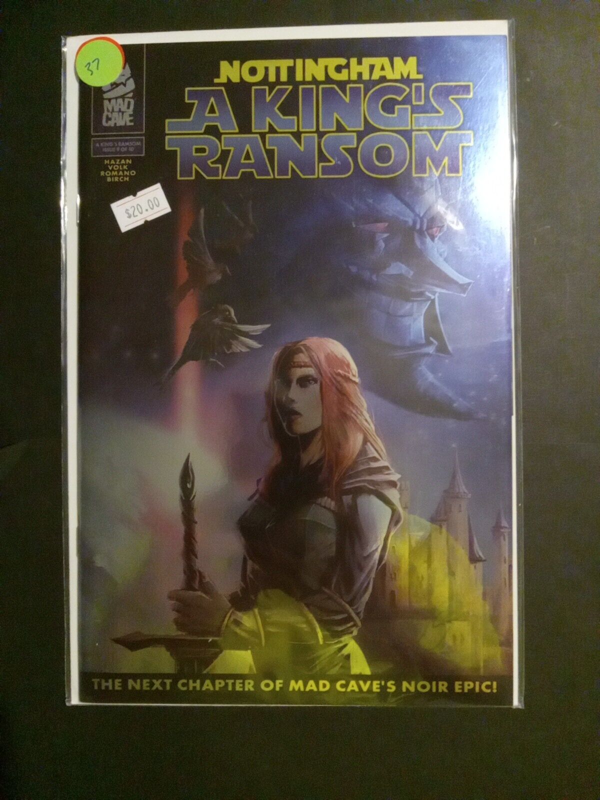 Nottingham: A Kings's Ransom #9 (of 10) Miguel Zapata LMTD 50 FOIL Cover