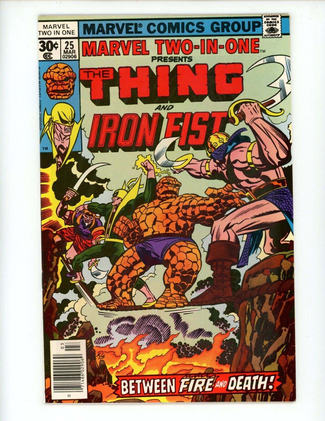 Marvel Two-in-One #25 Comic Book 1977 VF/NM Marv Wolfman John Romita