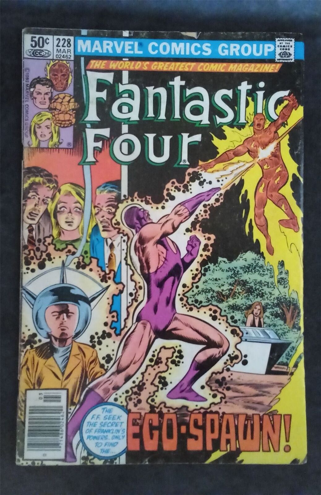Fantastic Four #228 1981 marvel Comic Book 
