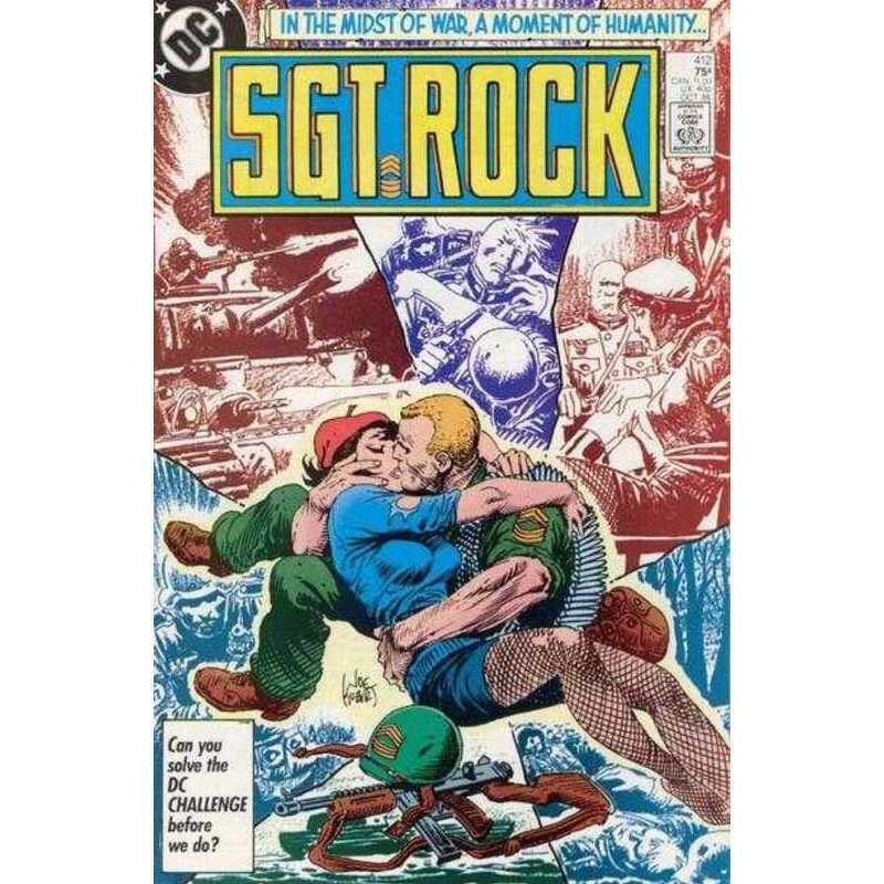 Sgt. Rock #412 DC comics VF minus Full description below [u%