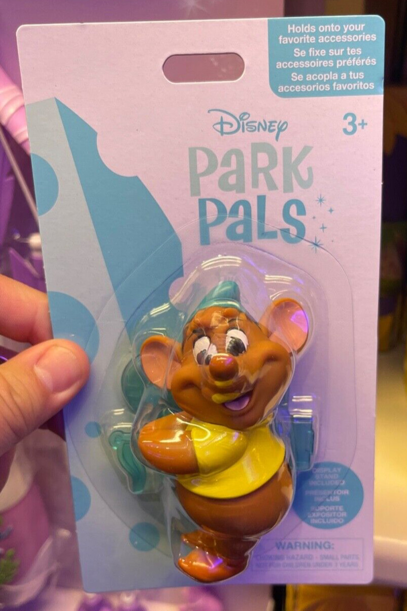 Disney Parks Exclusive Park Pals Cinderella's GUS Accessory Figure Clip New