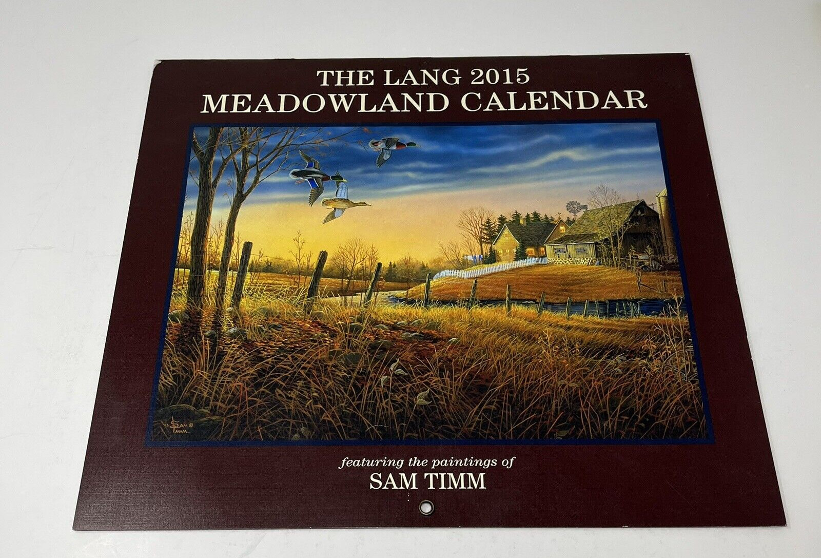 2015 Lang Wall Calendar Meadowland Featuring The Paintings Of Sam Timm