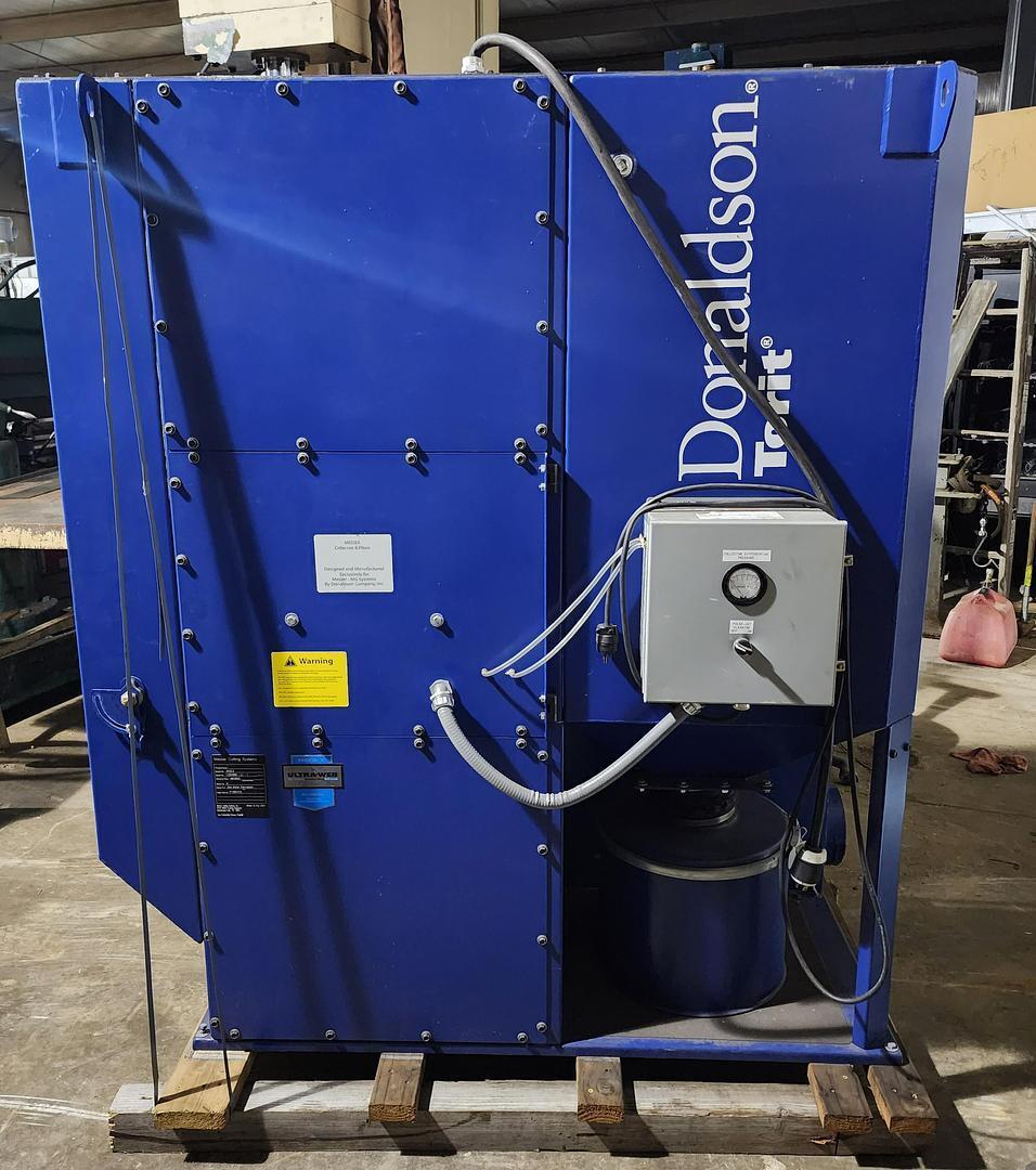 Donaldson Torit DFO 2-2 Dust Collector Delta P Control 200-1600 CFM Oval Filter