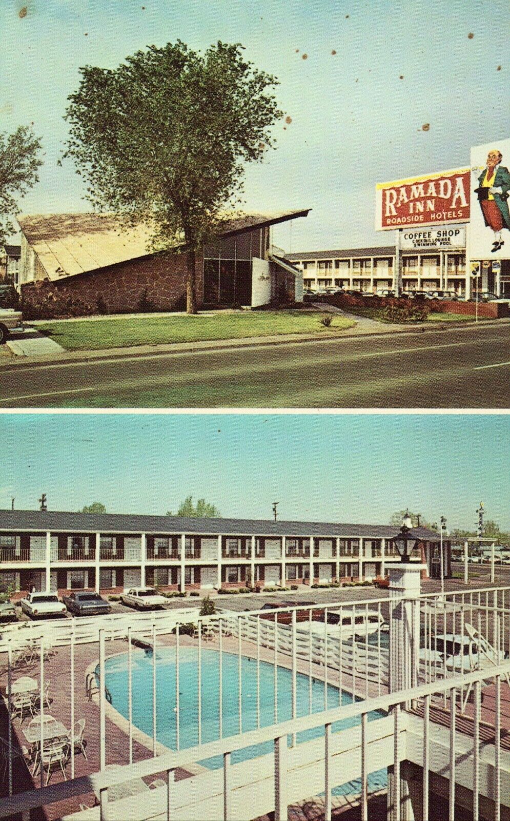 Ramada Inn of Denver West - Denver, Colorado Vintage Postcard Old Cars