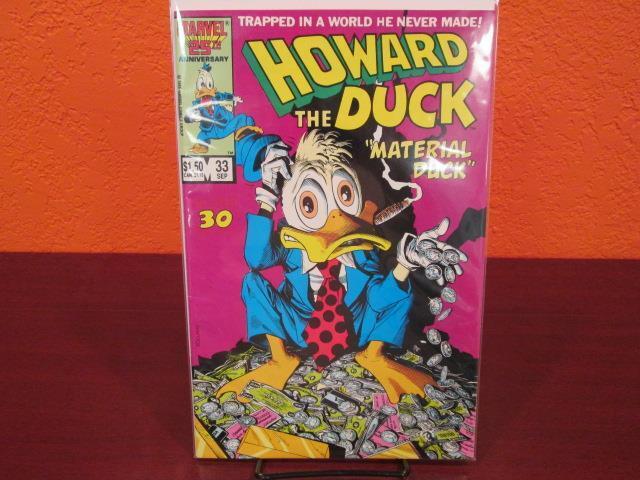 1986 MARVEL HOWARD THE DUCK #33 FINAL ISSUE \