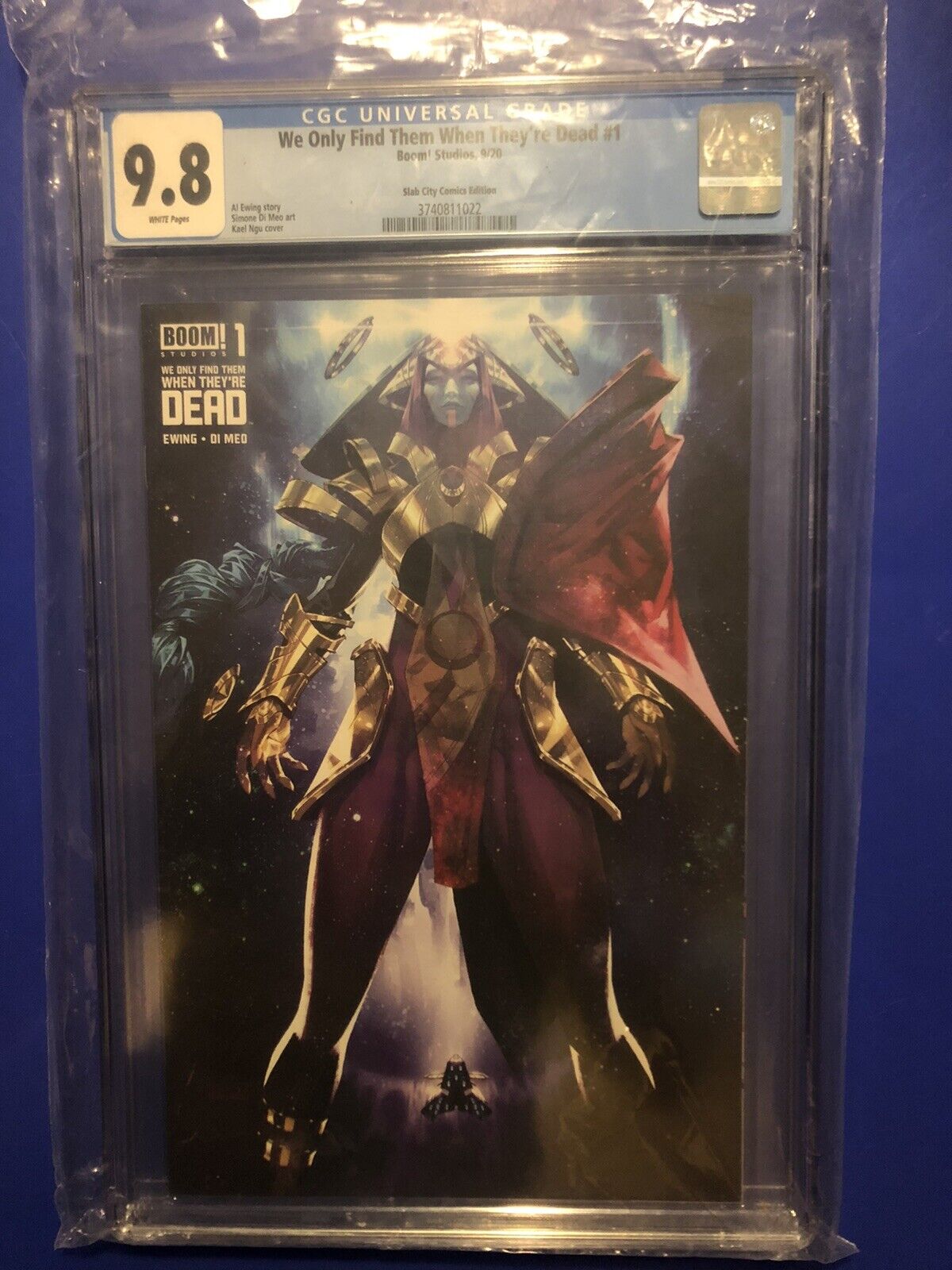 We Only Find Them When They're Dead #1 CGC 9.8 Ngu UK Variant LTD 1000 1st Print
