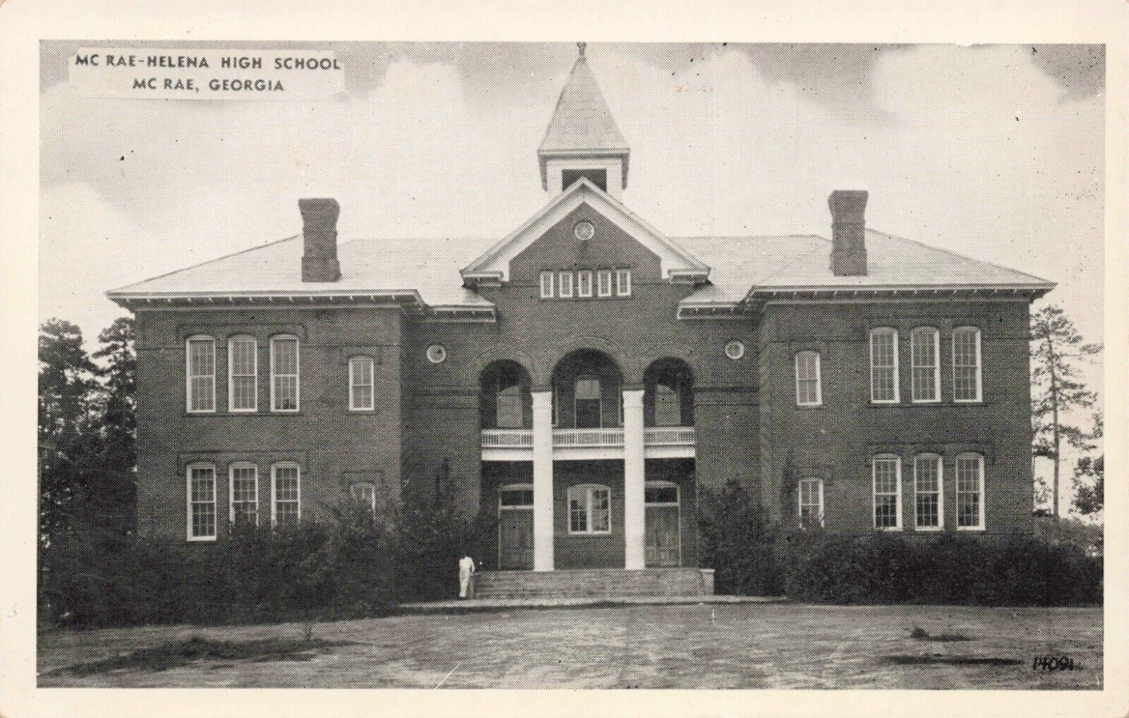 GA-McRae, Georgia-View of the McRae-Helena High School c1930's
