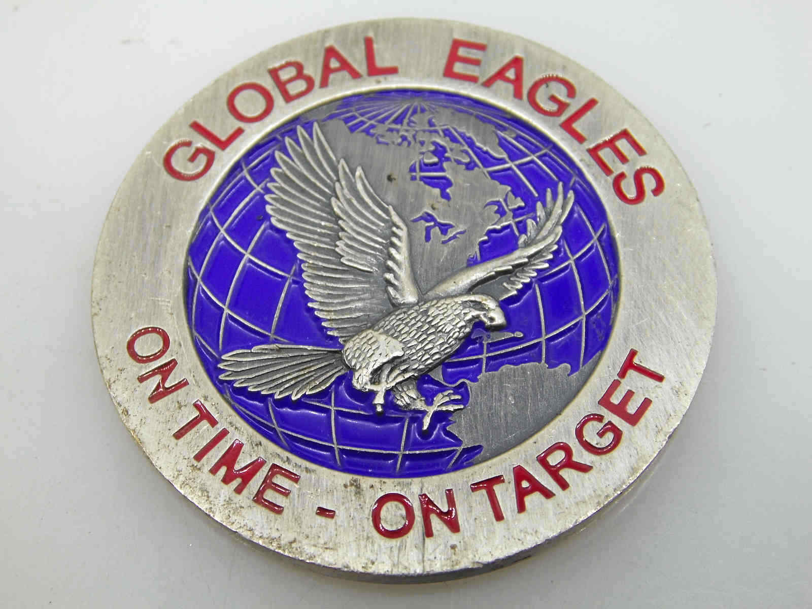 15TH AIRLIFT SQUADRON GLOBAL EAGLES CHALLENGE COIN