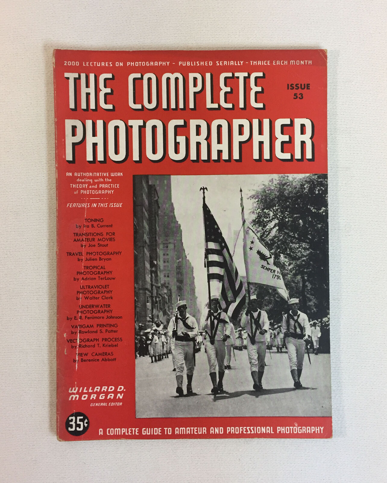 1943 COMPLETE PHOTOGRAPHER magazine #53 ~ US COAST GUARD cover