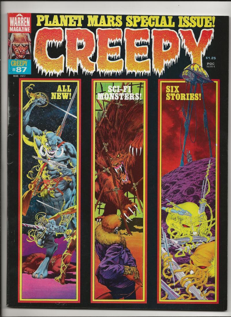 Creepy #87 Planet Mars Special Issue 1977