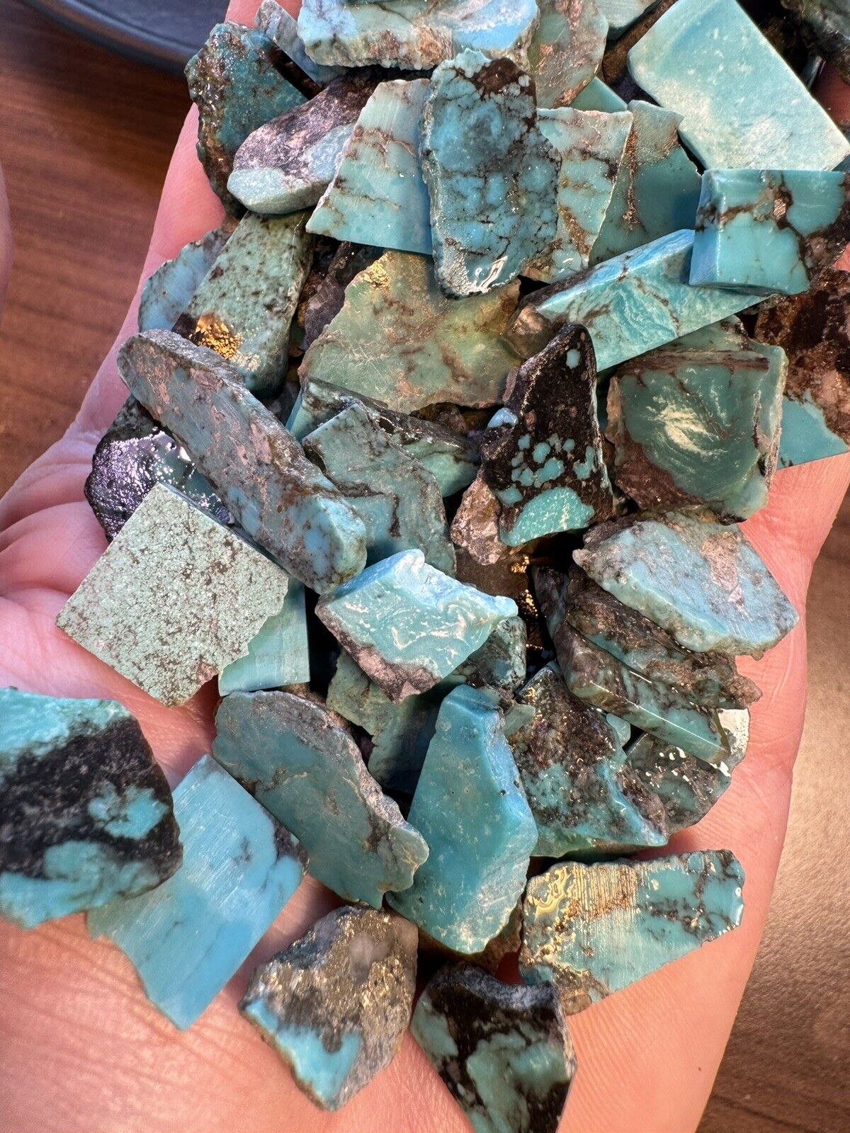 Blue Diamond And Morenci Turquoise 100g🔥NEW TRUE BLUE FOR YOU 🔥