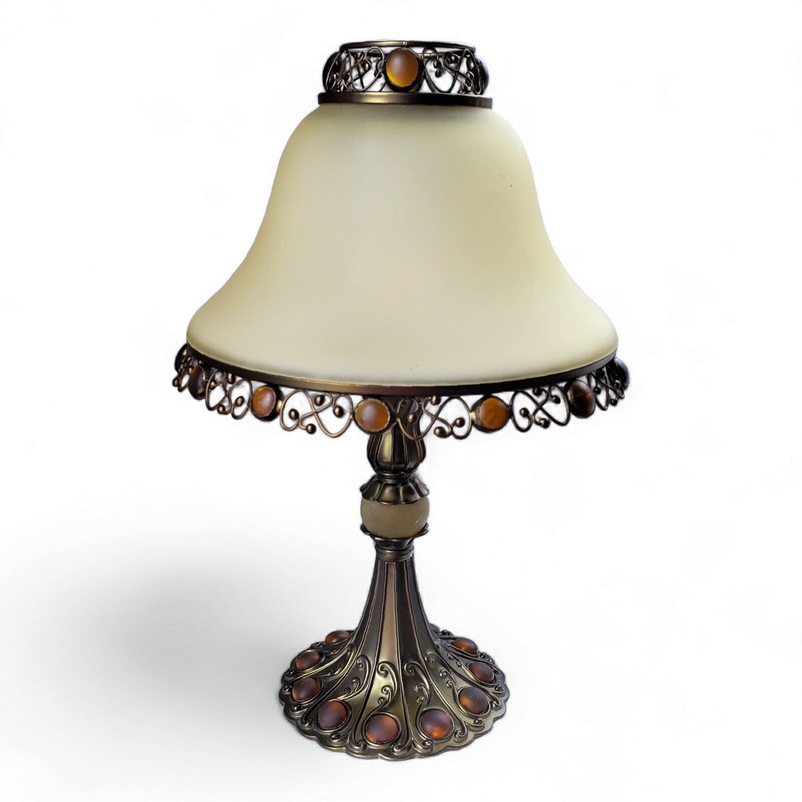 PartyLite Paris Retro Collection Bronze Tealight Lamp Candle Holder P7798