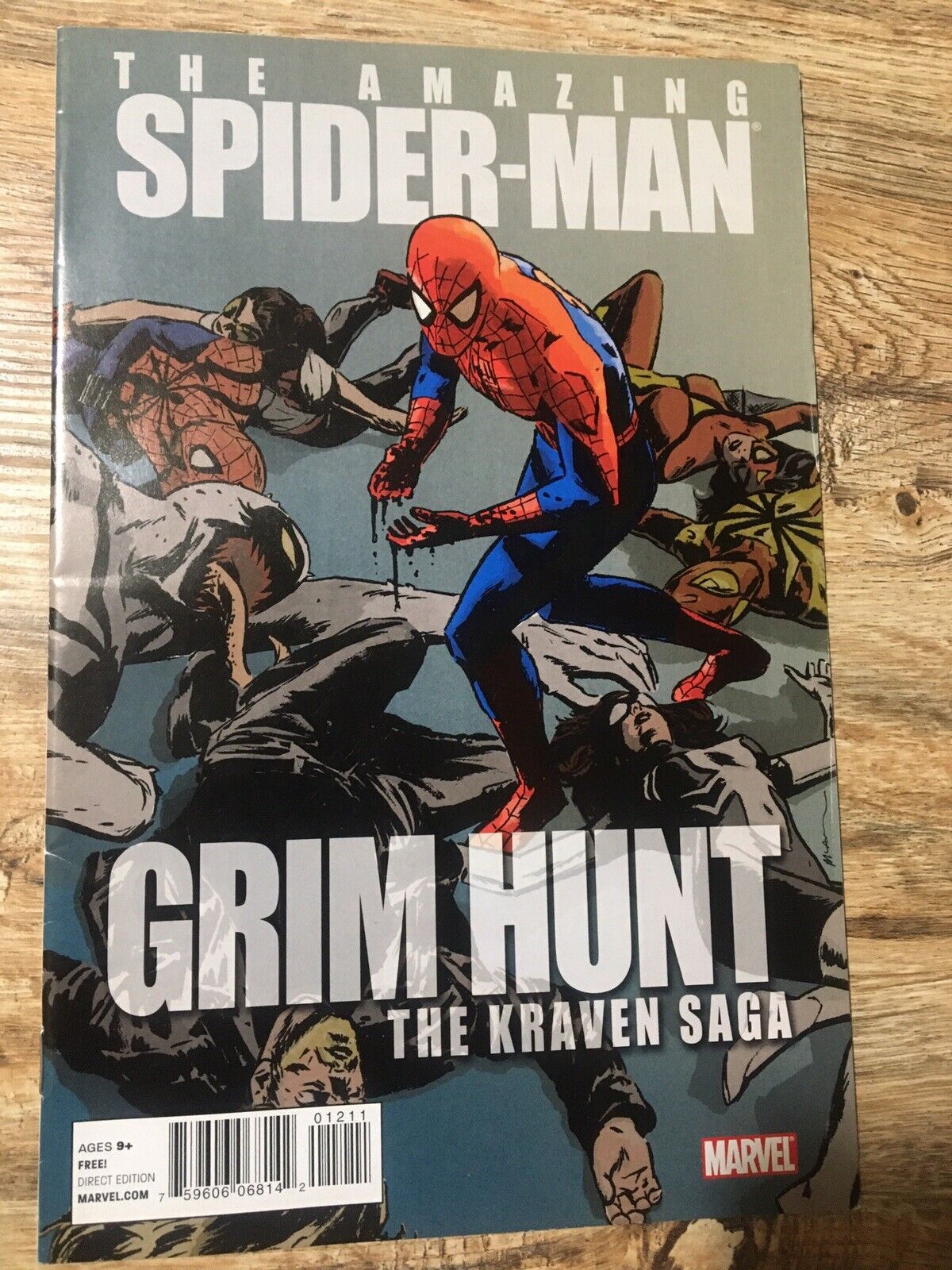 The Amazing Spider-Man #1 Grim Hunt (2010) VF-NM