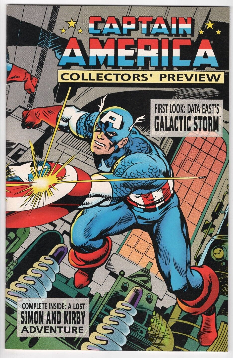 Marvel Comics Captain America Collector\'s Preview #1 March (1995) Galactic Storm