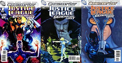 Justice League: Generation Lost #1-3 (2010-2011) DC Comics - 3 Comics
