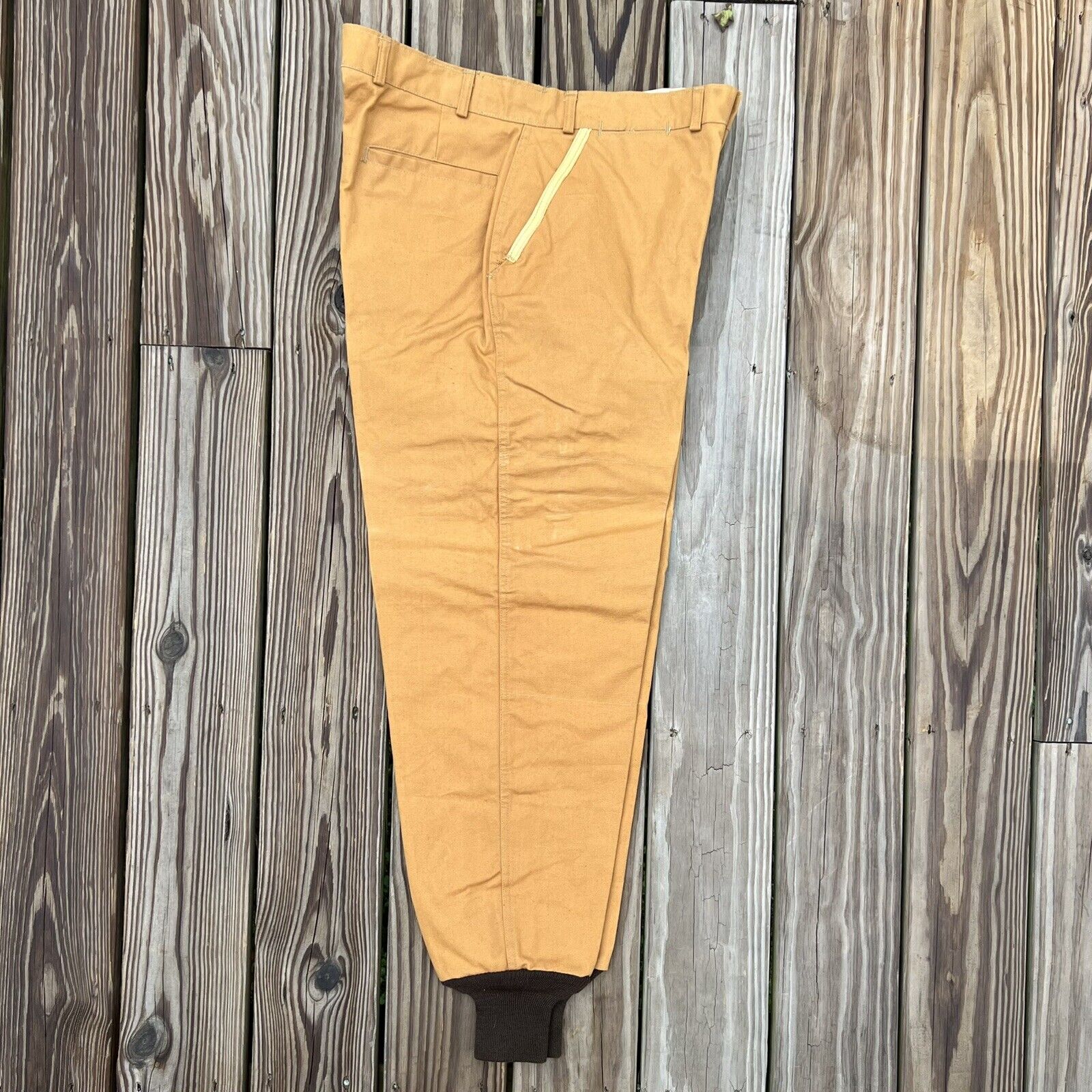 Cumberland Tapatco Canvas Hunting Pants Sears Army Duck Fishing Vtg Mens 38 x 31