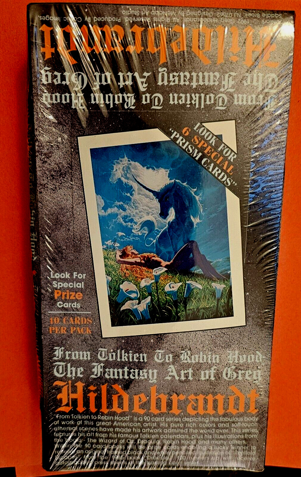1992 HILDEBRANDT CARDS ~ Series 1 ~ Tolkien, LOTR, Dracula ~ Sealed Box (48 Pks)