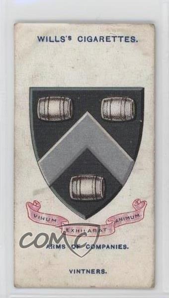 1913 Wills Arms of Companies Tobacco Arms of Companies #35 2p7