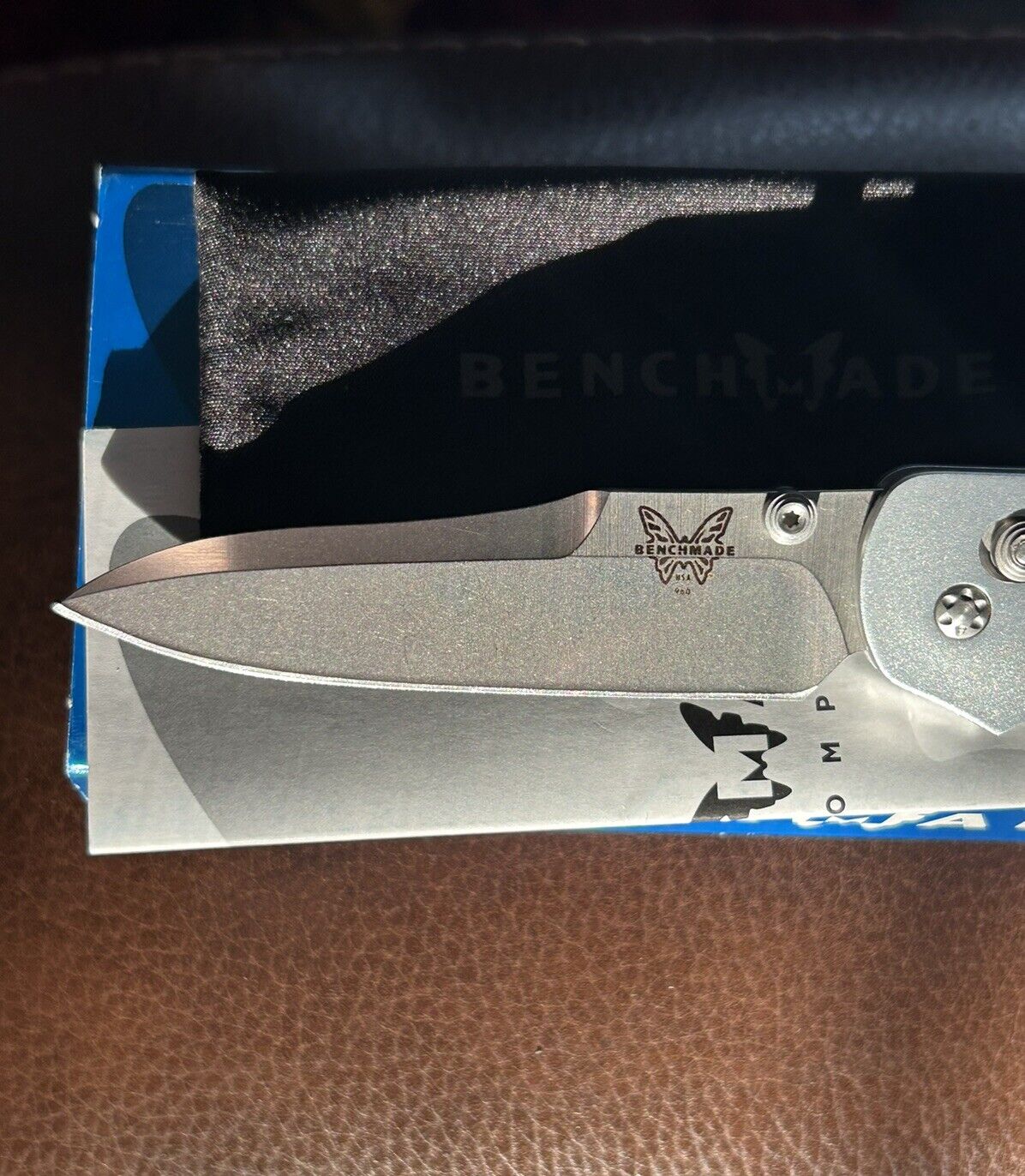 Benchmade Mint Condition 960SLV Osborne Folding Knife Rare Discontinued