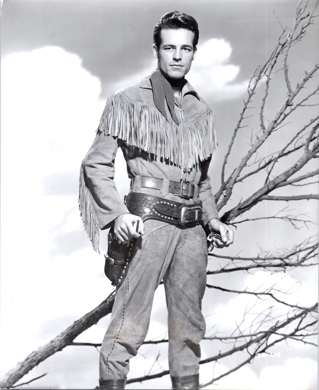 GUY MADISON TV and Movie Actor Western Orig 1950s PRESS PHOTO