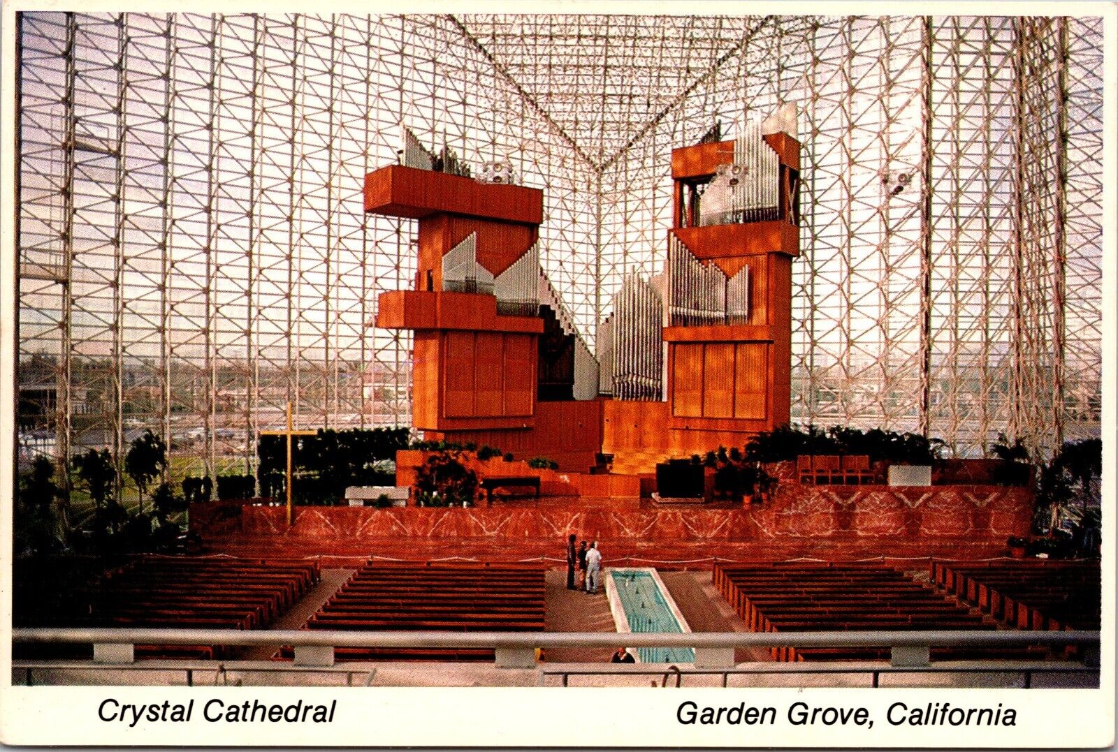 Postcard  Crystal Cathedral Garden Grove California   [eb]
