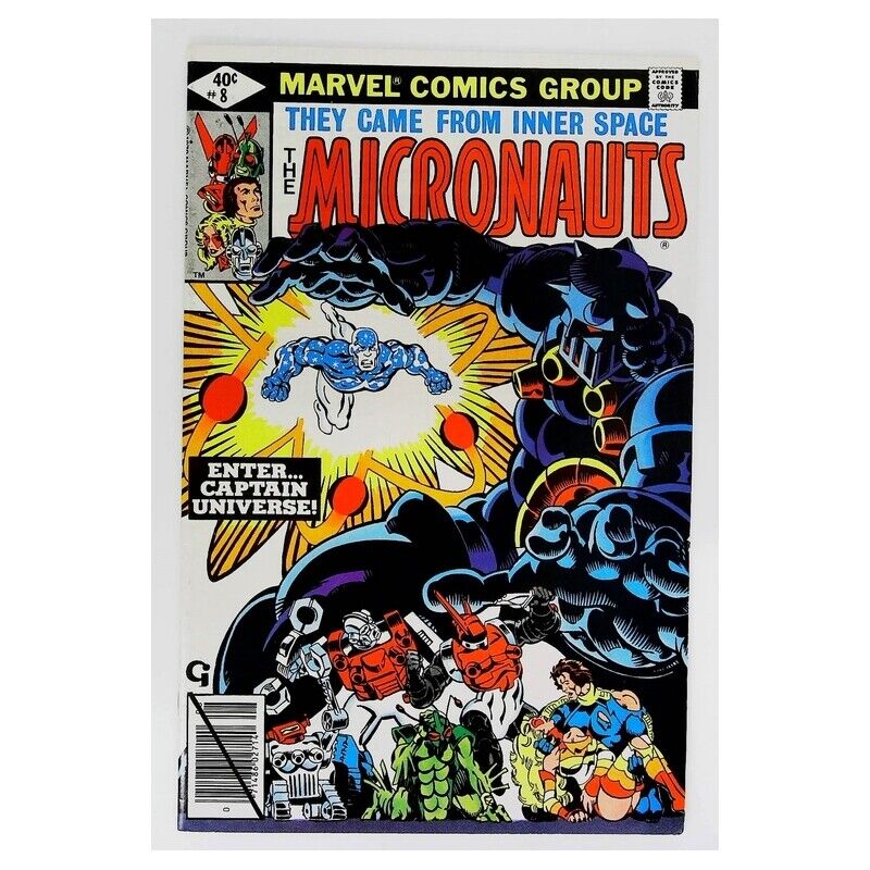 Micronauts (1979 series) #8 in Near Mint minus condition. Marvel comics [n'