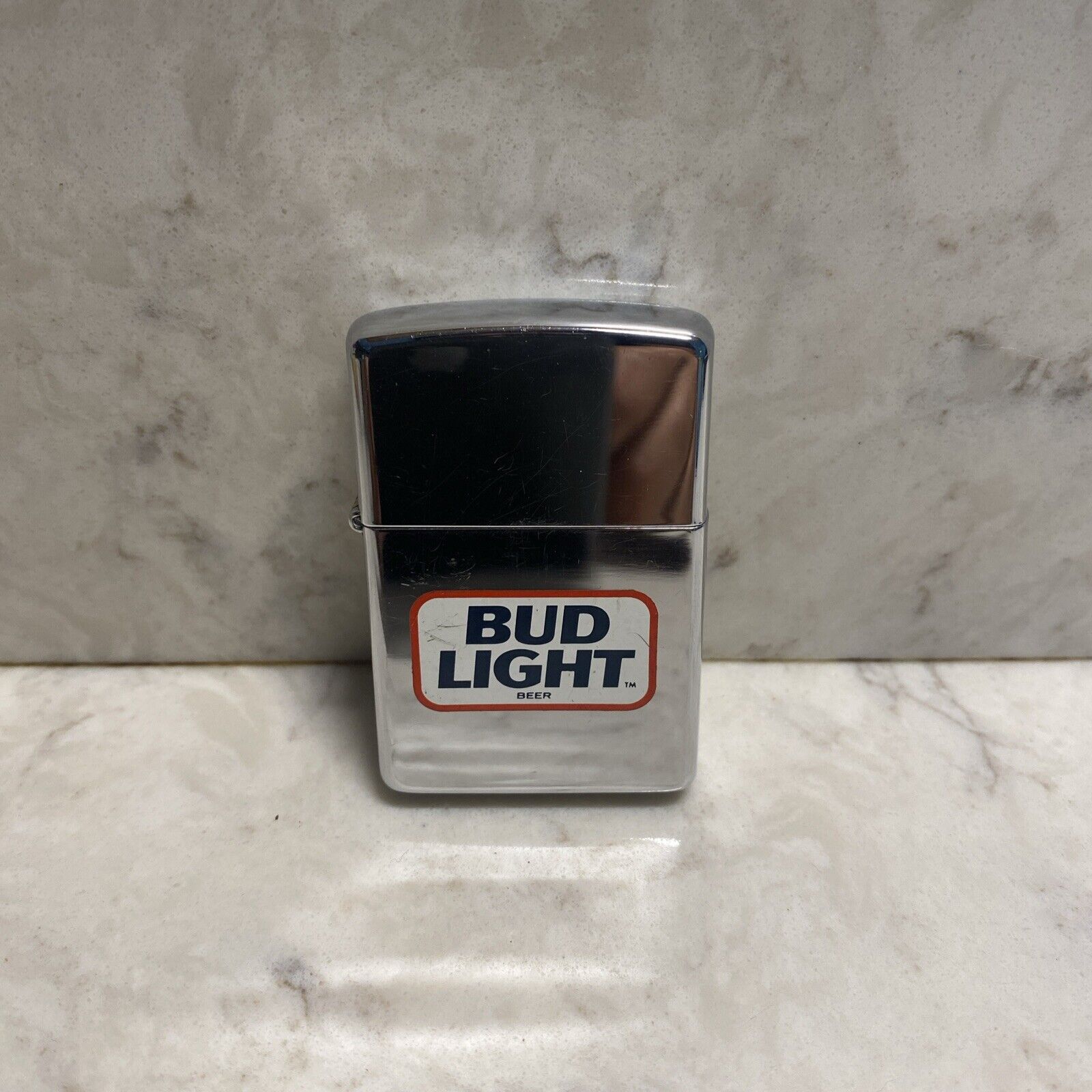 Vintage 90’s Bud Light Beer Zippo Lighter Fast Shipping
