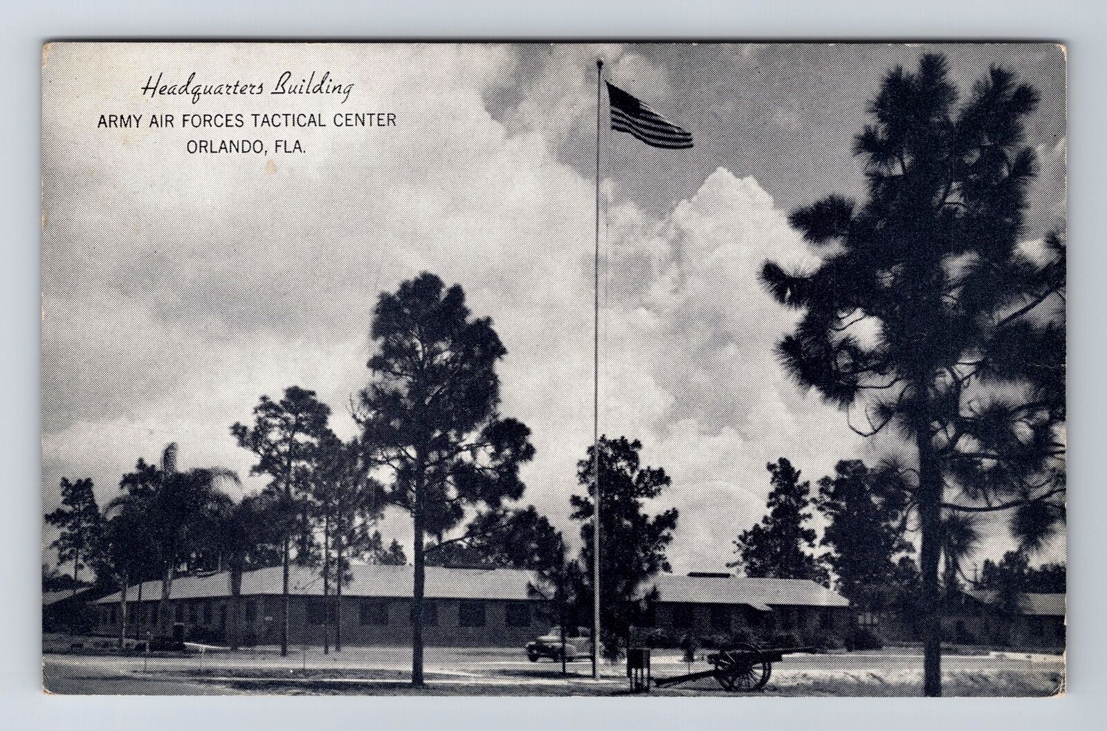 Orlando FL-Florida, Army Air Forces Tactical Center, Antique Vintage Postcard