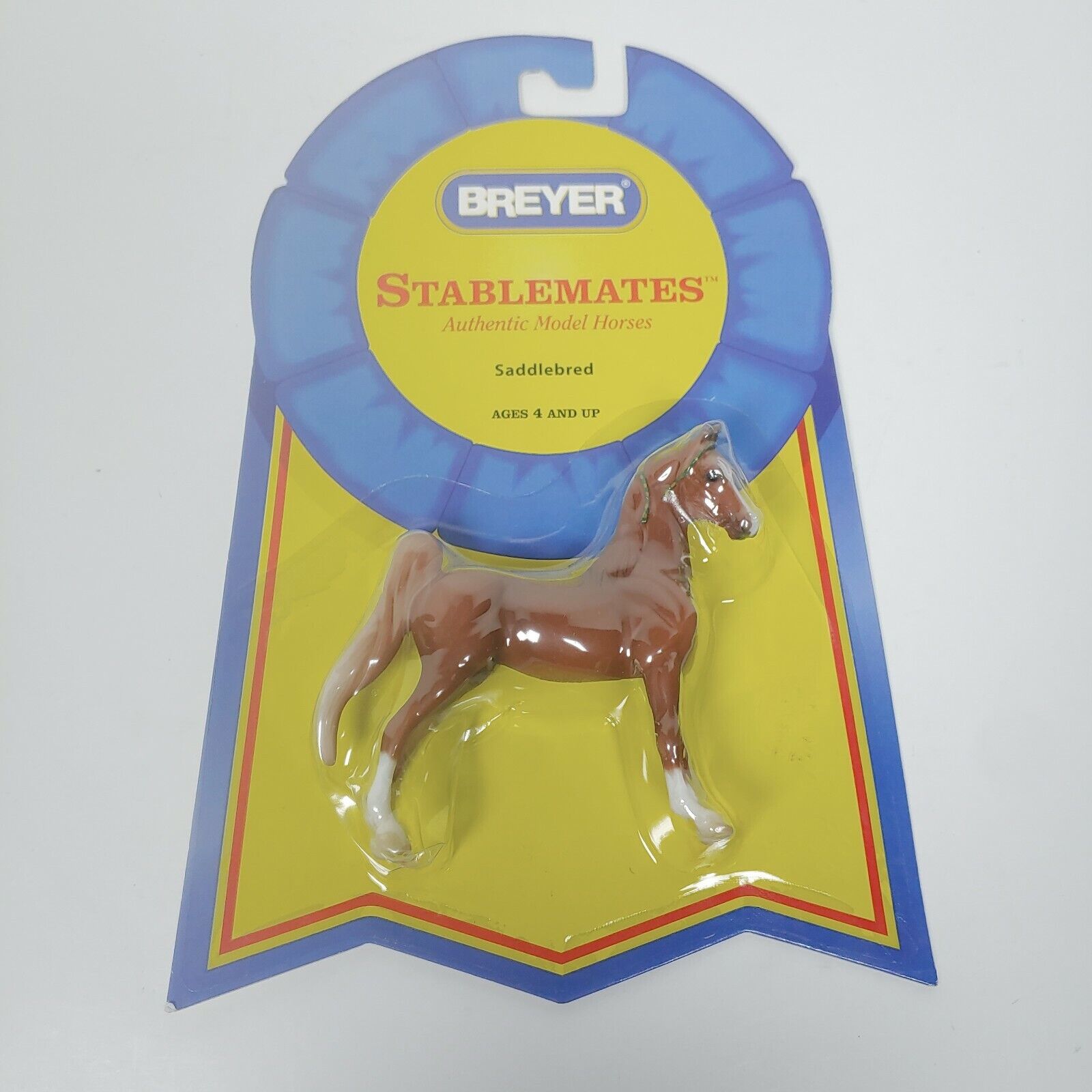 Breyer Stablemates #5904 Saddlebred Liver Chestnut NOS On Card 
