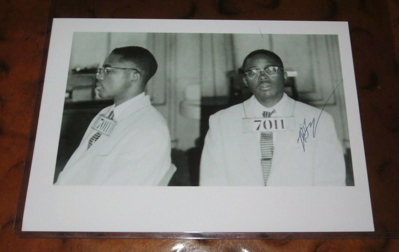 Fred Gray civil rights attorney signed autographed photo Rosa Parks lawyer