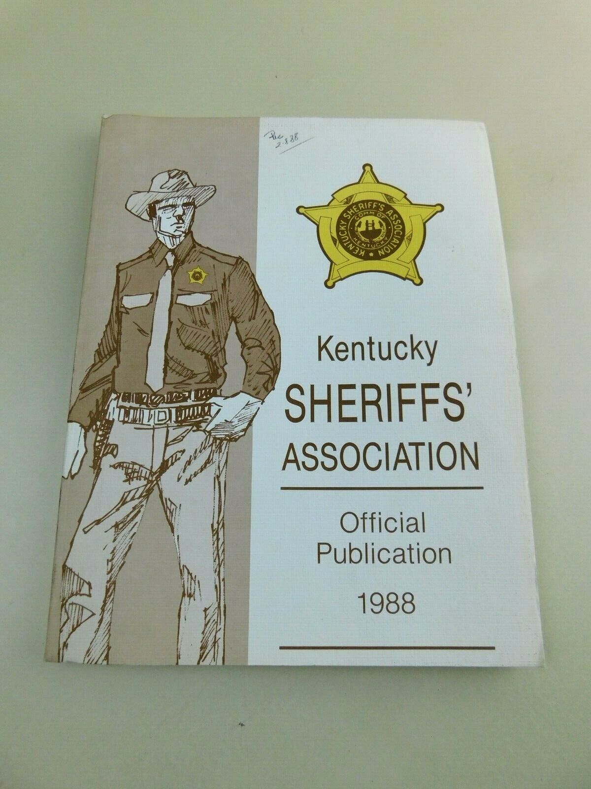 1988 SHERIFFS ASSOCIATION Official Publication
