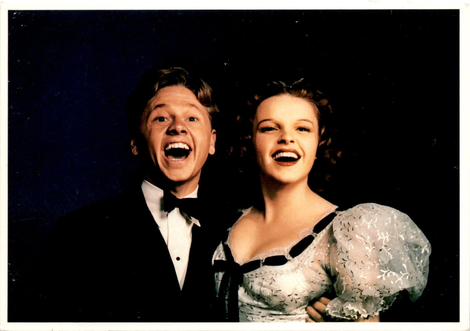 Iconic 1940s Photograph: Judy Garland and Mickey Rooney