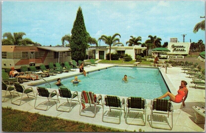 1950s CLEARWATER, Florida Postcard \