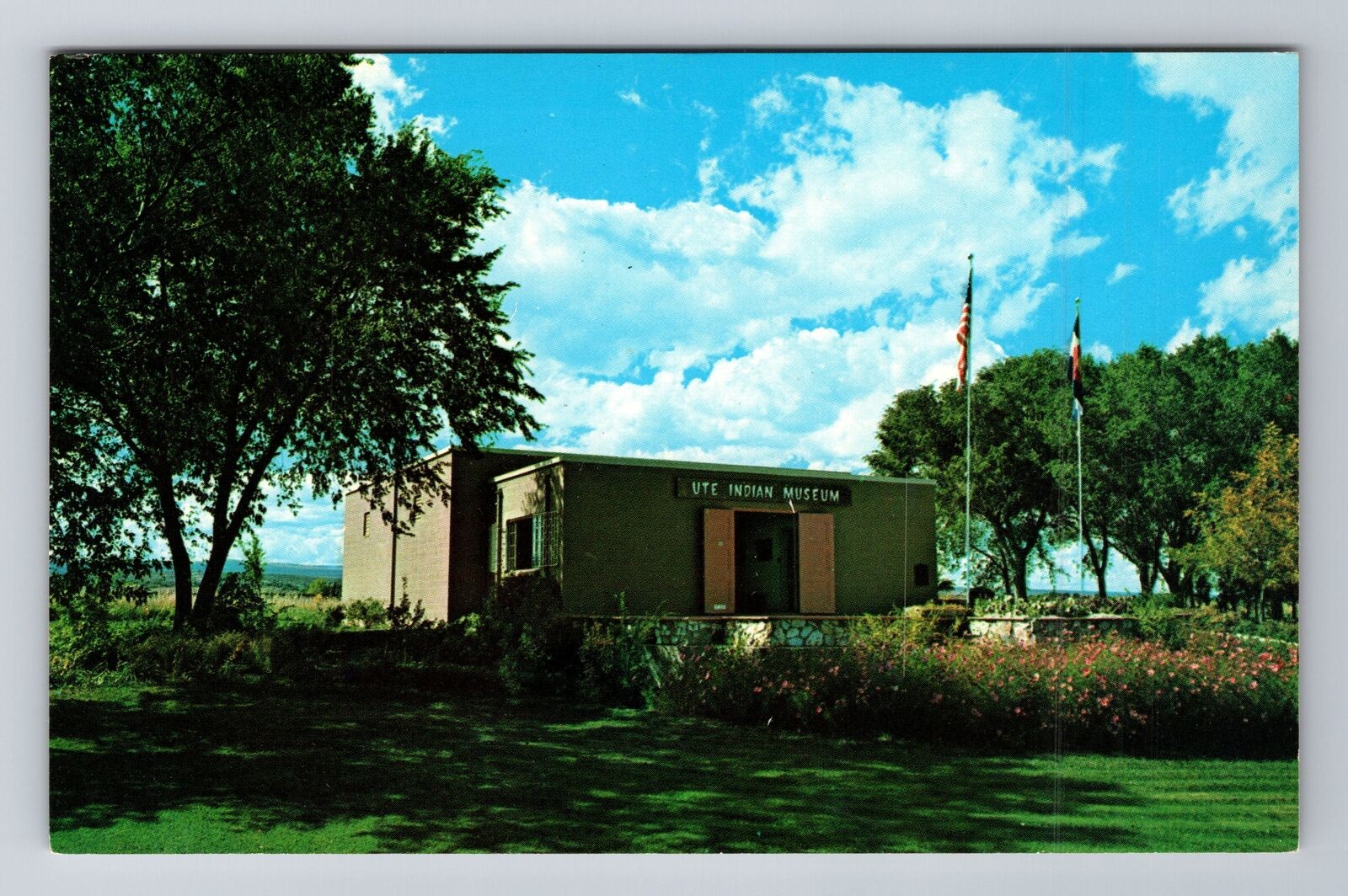 Montrose CO-Colorado, Ute Indian Museum, Antique, Vintage Souvenir Postcard