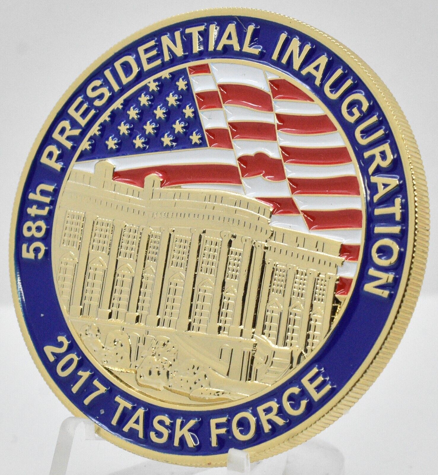 President Donald Trump 2017 Inauguration Miami Police Task Force Challence Coin