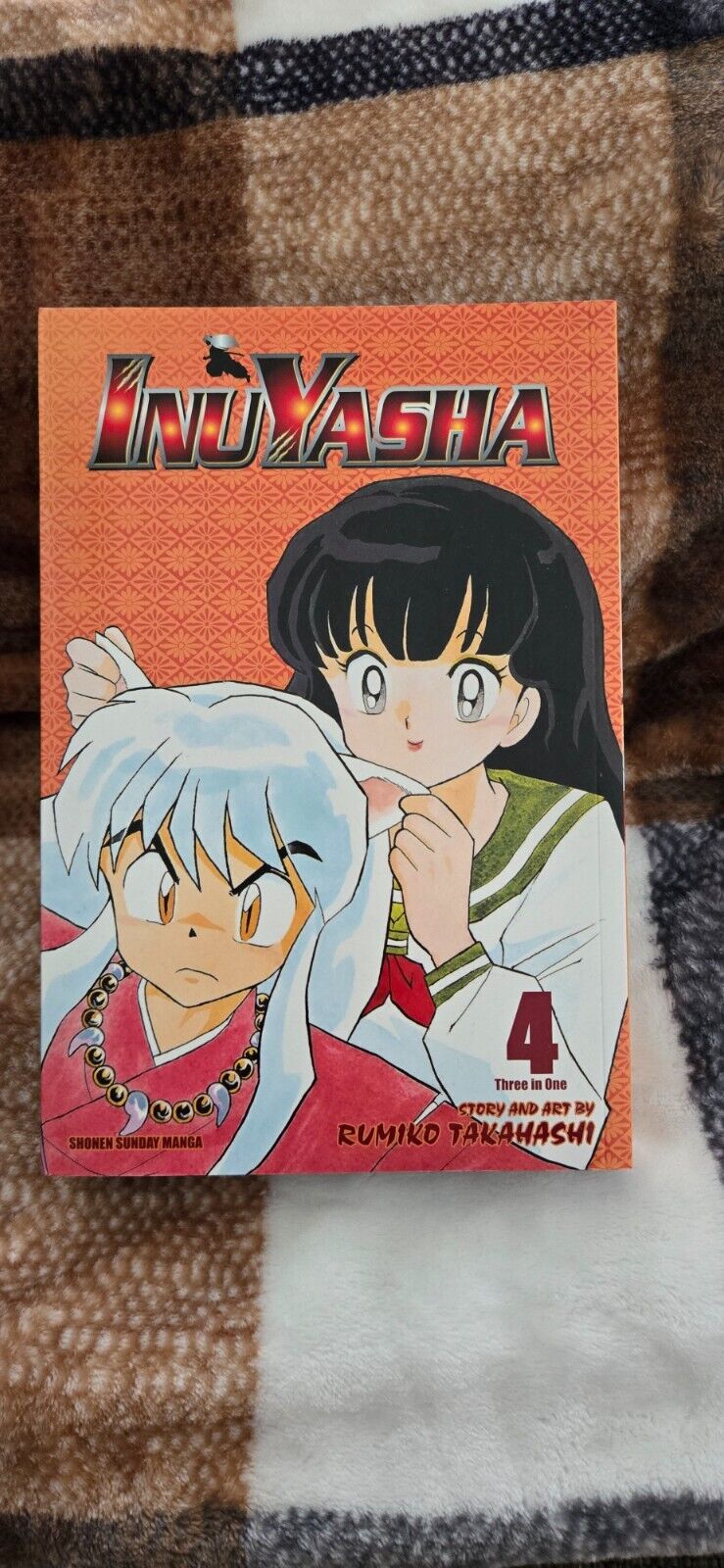 Inuyasha 3 in 1 Manga Vol 4 by Rumiko Takahashi