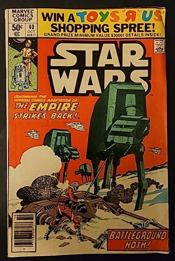 Star Wars #40 • Marvel Comic • 1980 • Key Issue-1st Rogue Squadron  