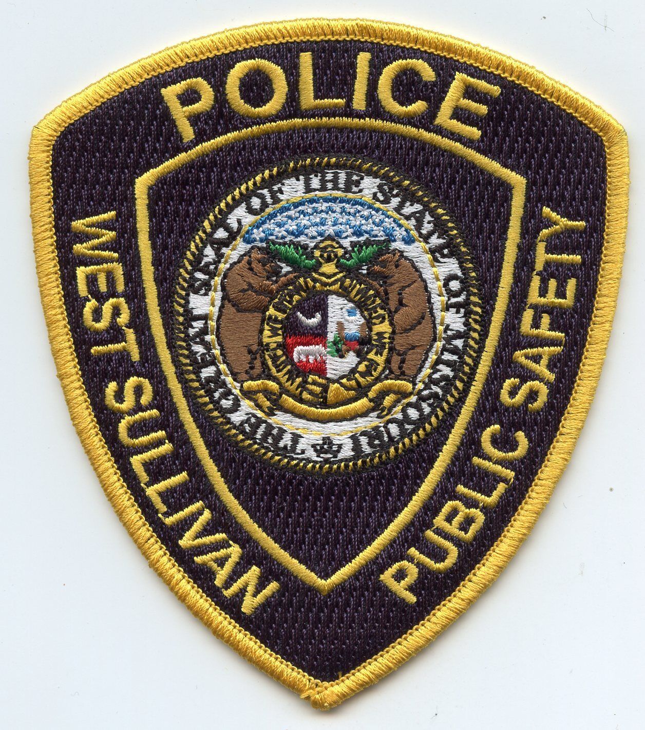 WEST SULLIVAN MISSOURI MO PUBLIC SAFETY POLICE PATCH