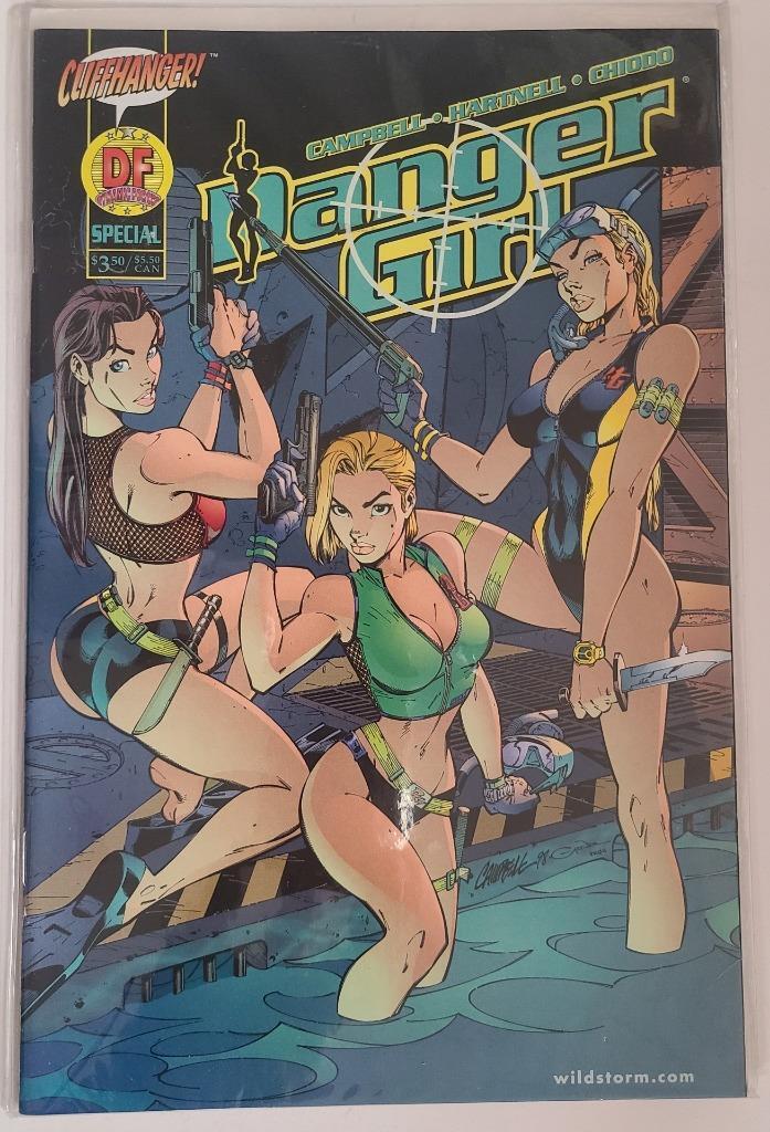 Danger Girl #1 Exclusive Cover Comic Book NM Certificate of Authenticity