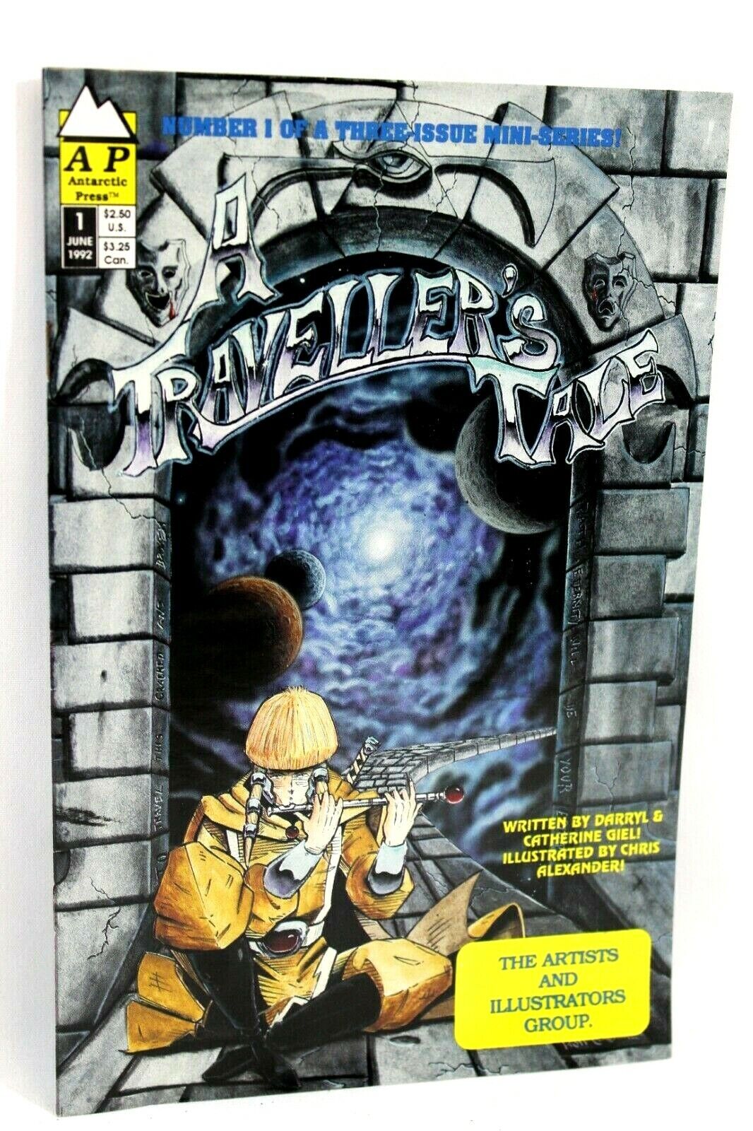 A Traveller\'s Tale #1 Chris Alexander 1992 Comic Antarctic Press G/G+