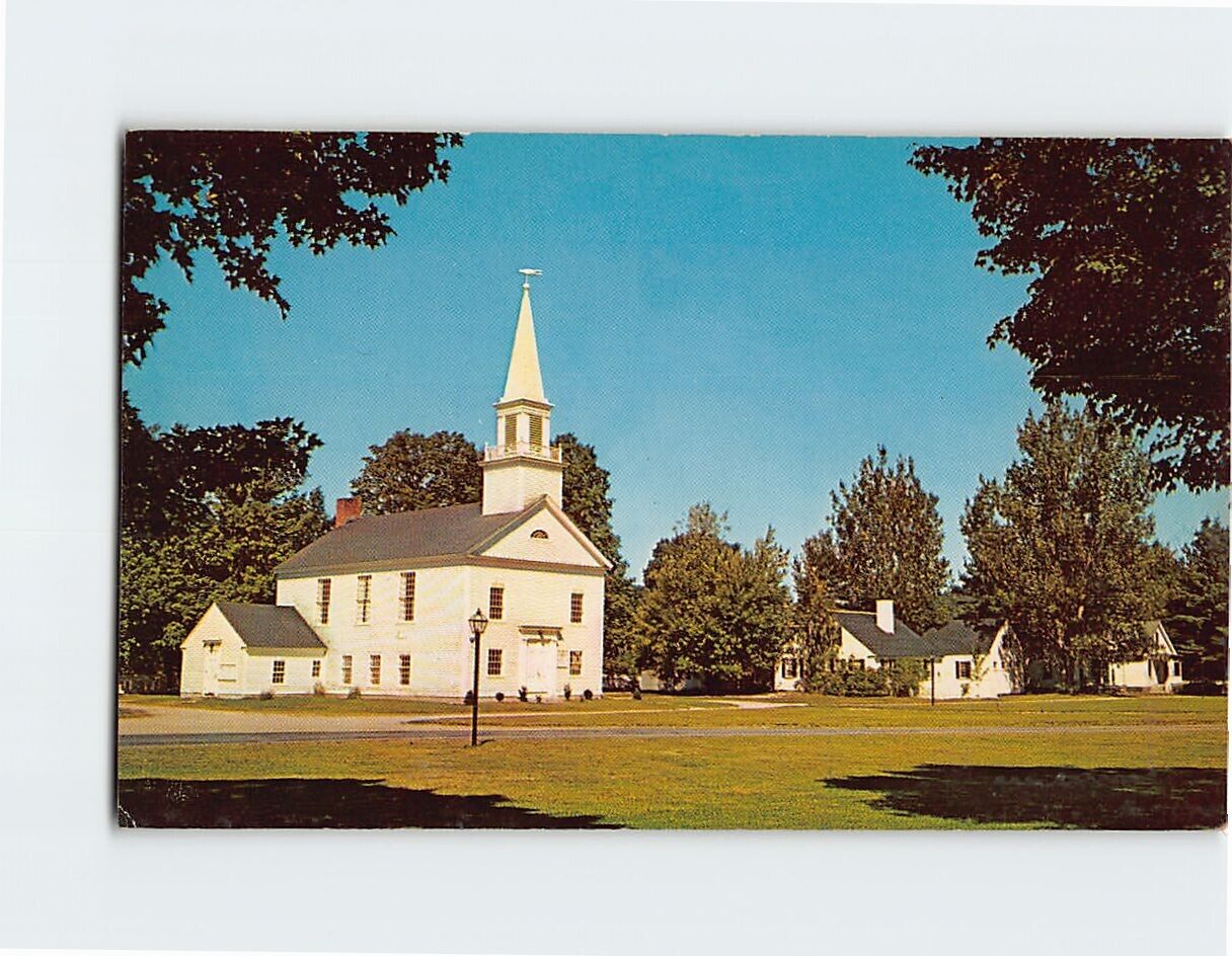 Postcard Village Green Hebron New Hampshire USA
