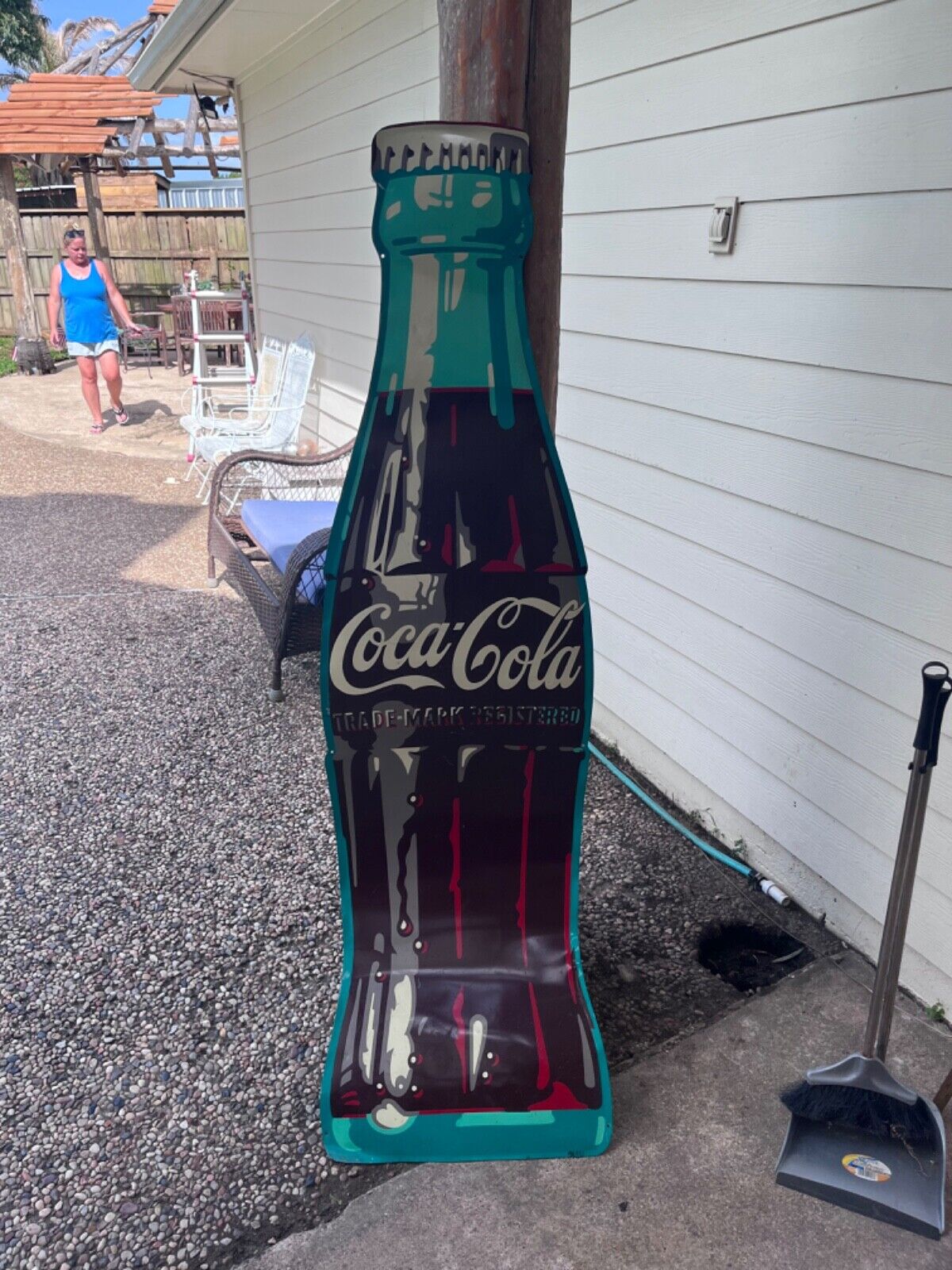 vintage coke sign